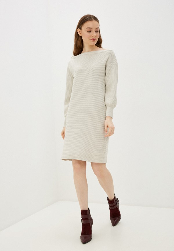 

Платье River Island, Бежевый, River Island RI004EWIMFU2