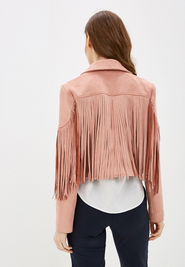 

Куртка кожаная River Island, Розовый, River Island RI004EWIMFV2