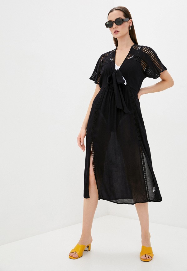 

Платье пляжное River Island, Черный, River Island RI004EWITJG7