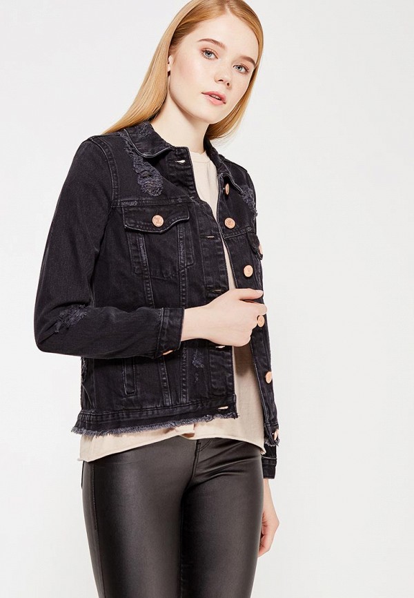 

Куртка джинсовая River Island, Черный