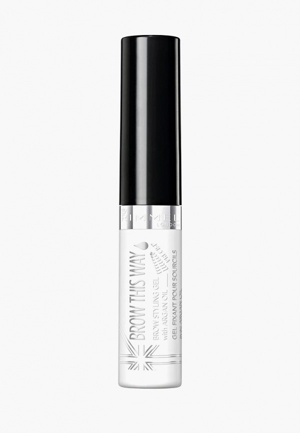 

Гель для бровей Rimmel, Прозрачный, и ресниц, Brow This Way, тон 004 Clear, 5 мл.