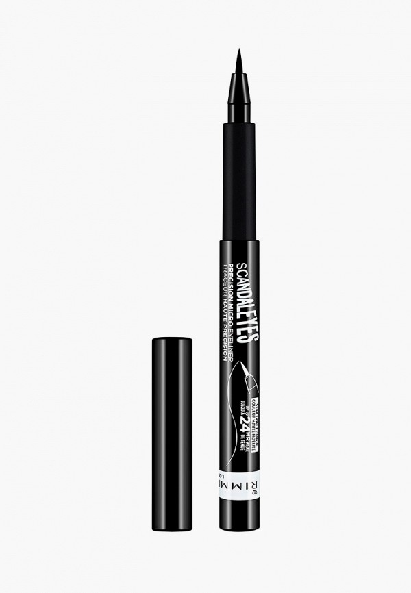 

Подводка для глаз Rimmel, Черный, Micro Eyeliner, Тон 001, 1.1 мл