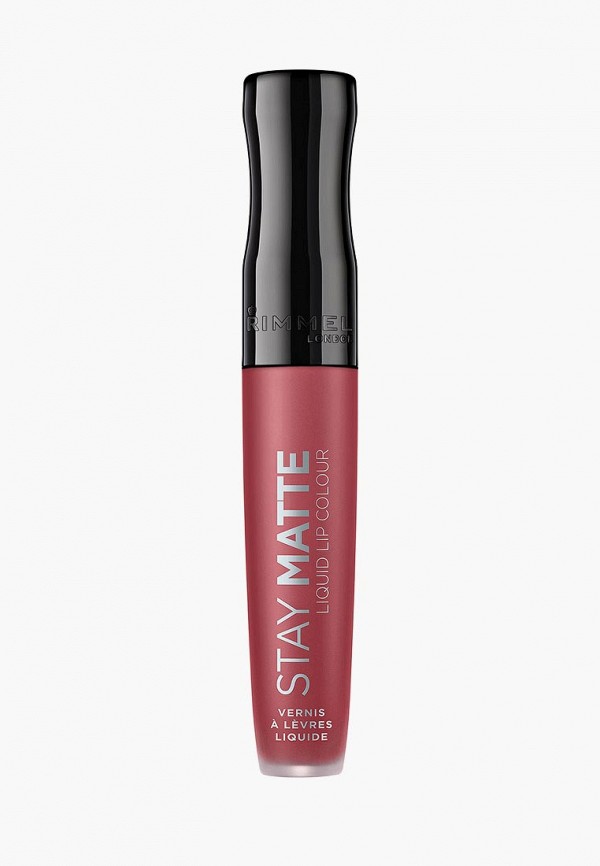 

Помада Rimmel, Розовый, жидкая матовая Stay Matte, 200 Pink Blink, 5,5 мл