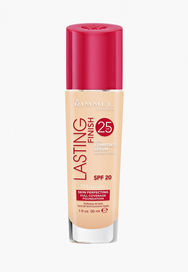

Тональное средство Rimmel, Бежевый, Lasting Finish Comfort Found, тон 103, 30 мл
