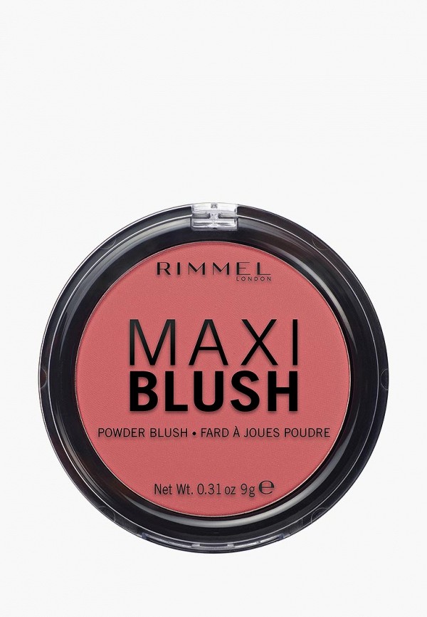 

Румяна Rimmel, Розовый, Maxi Blush