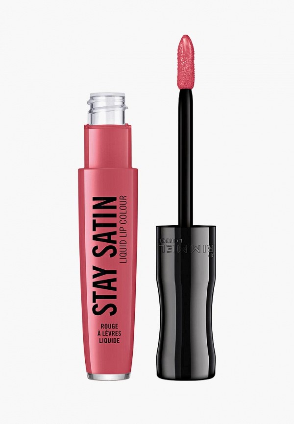 

Помада Rimmel, Розовый, Сатиновая Жидкая, Stay Satin, тон 130 Yuppie, 5.5 мл.