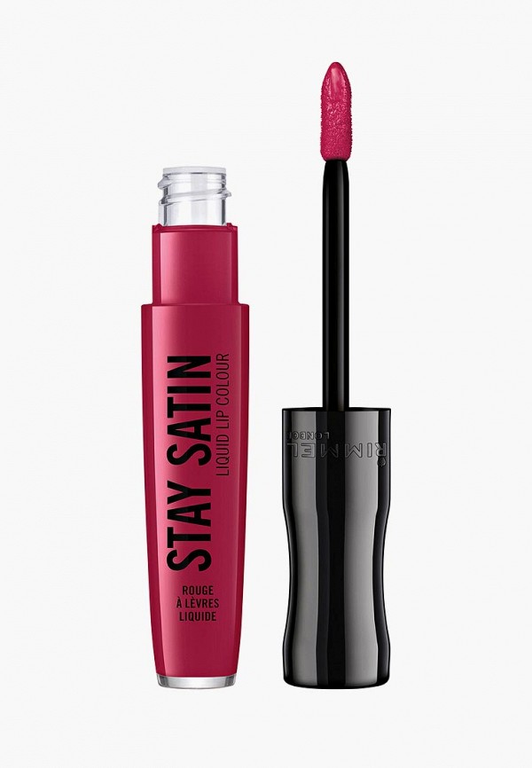 

Помада Rimmel, Розовый, жидкая матовая Stay Satin, 800 Rad, 5 мл