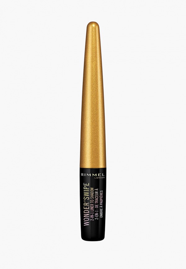 

Подводка для глаз Rimmel, Золотой, 2в1 Тени-лайнер, Wonder Swipe, тон 02 - Instafamous, 6 мл