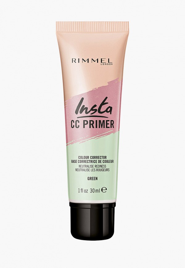 

Праймер для лица Rimmel, Прозрачный, INSTA СС, тон 010 Green, 30 мл