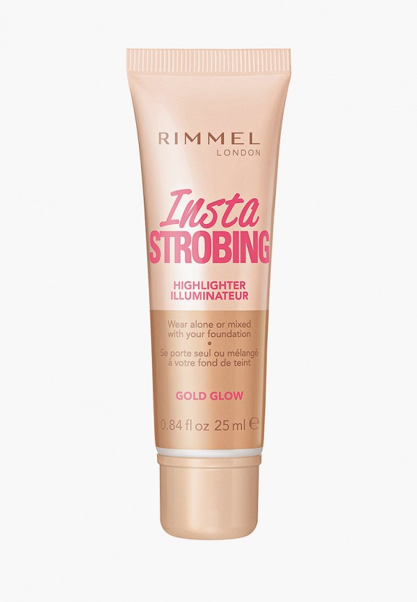 

Хайлайтер Rimmel, Бежевый, -стробинг, INSTA STROBING, тон 002 Gold glow, 8 мл