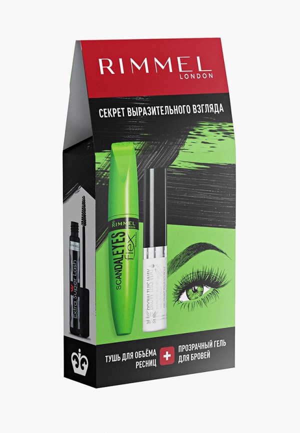

Набор для макияжа глаз Rimmel, Прозрачный, Scandaleyes + brow gel,12 мл