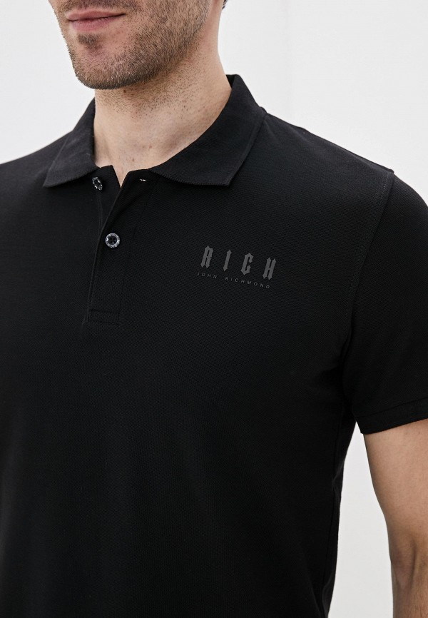 

Поло Rich John Richmond, Черный