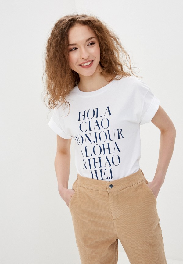 

Футболка Rich&Royal, Белый, Rich&Royal RI231EWISFZ6