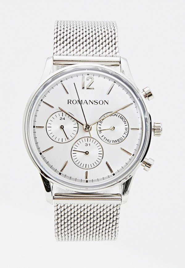 

Часы Romanson, Серебряный
