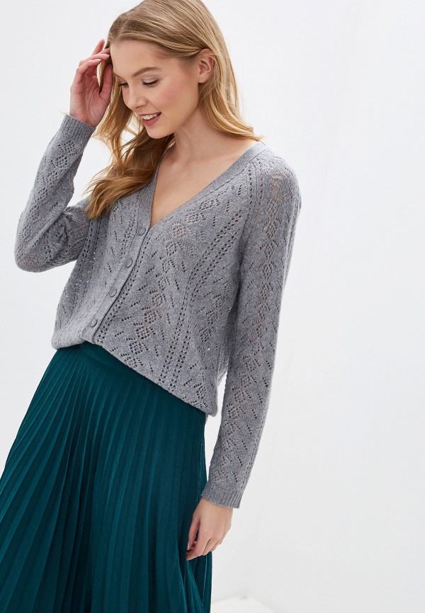 

Кардиган Rodier, Серый, Rodier RO038EWHBAS6