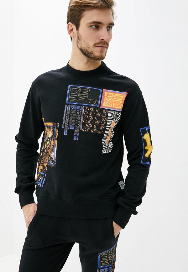 

Свитшот Roberto Cavalli Sport, Черный, Roberto Cavalli Sport RO047EMGRIF5