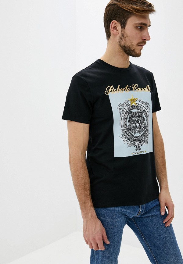

Футболка Roberto Cavalli Sport, Черный