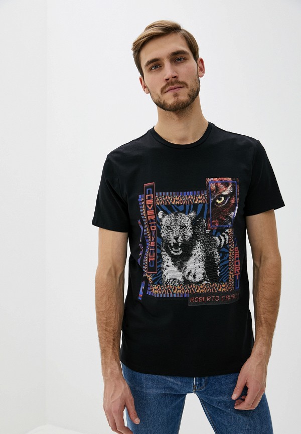 

Футболка Roberto Cavalli Sport, Черный