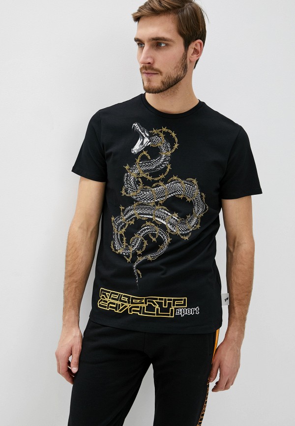 

Футболка Roberto Cavalli Sport, Черный