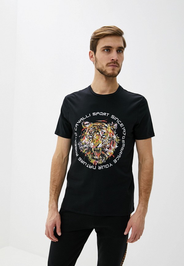 

Футболка Roberto Cavalli Sport, Черный