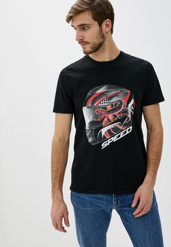 

Футболка Roberto Cavalli Sport, Черный