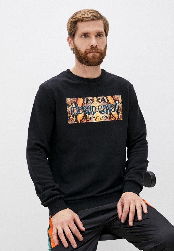 

Свитшот Roberto Cavalli Sport, Черный