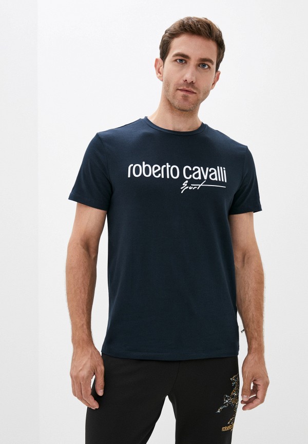 

Футболка Roberto Cavalli Sport, Синий