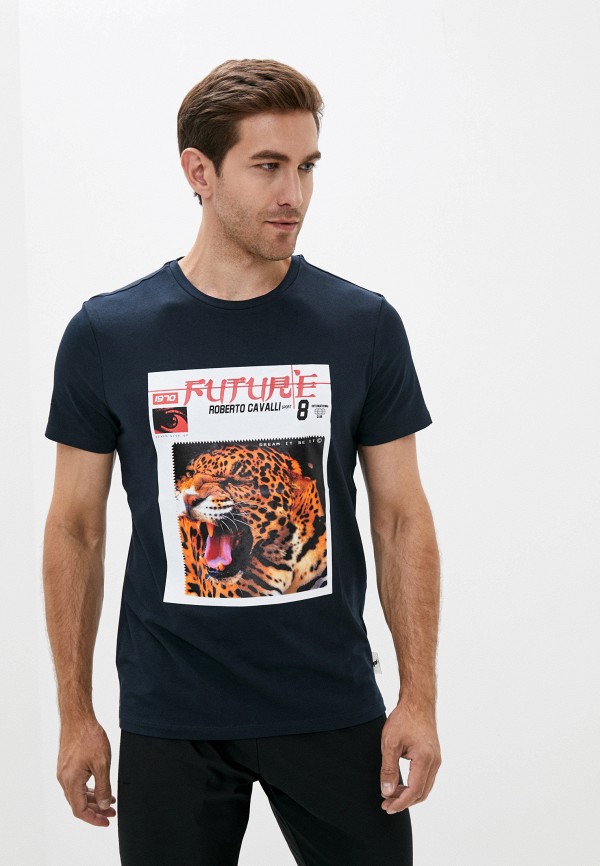 

Футболка Roberto Cavalli Sport, Синий