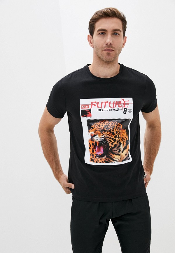 

Футболка Roberto Cavalli Sport, Черный