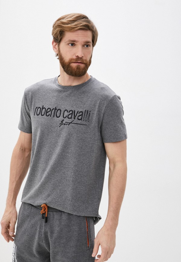

Футболка Roberto Cavalli Sport, Серый, Roberto Cavalli Sport RO047EMKEPH1