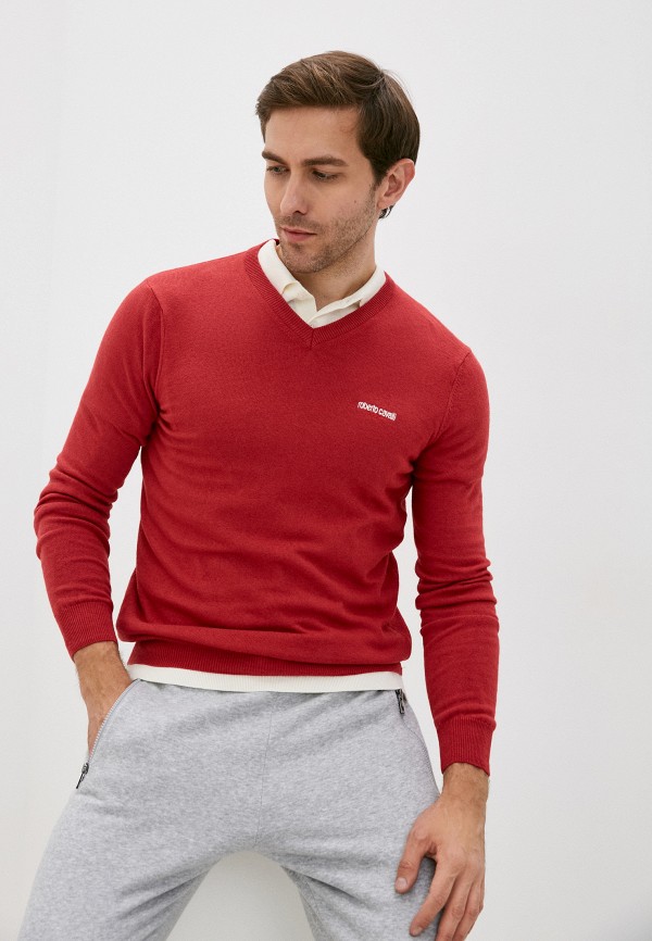 

Пуловер Roberto Cavalli Sport, Красный