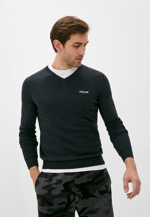 

Пуловер Roberto Cavalli Sport, Серый