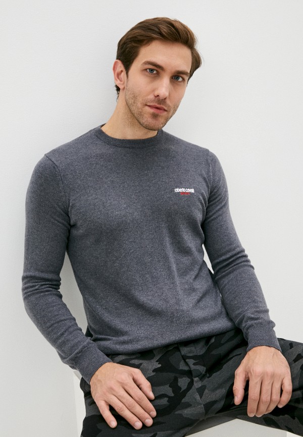 

Джемпер Roberto Cavalli Sport, Серый, Roberto Cavalli Sport RO047EMLAIH6