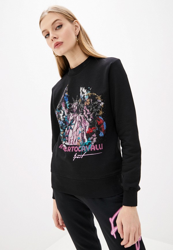 

Свитшот Roberto Cavalli Sport, Черный