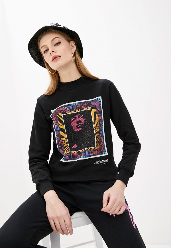 

Свитшот Roberto Cavalli Sport, Черный