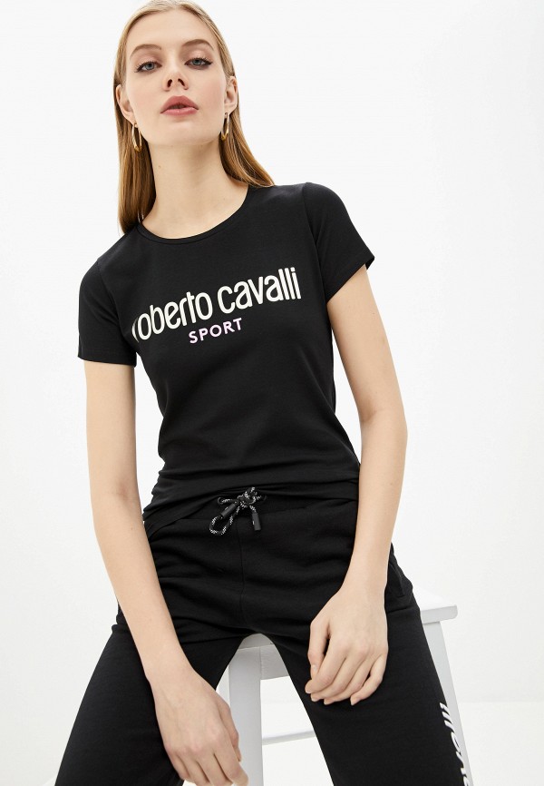 

Футболка Roberto Cavalli Sport, Черный