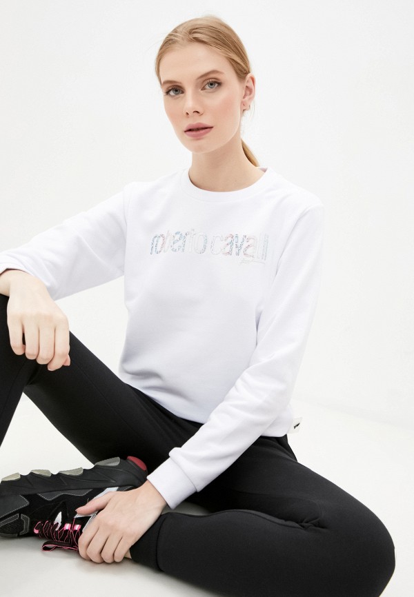 

Свитшот Roberto Cavalli Sport, Белый, Roberto Cavalli Sport RO047EWIOKD1