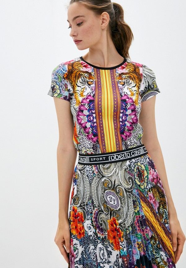 

Футболка Roberto Cavalli Sport, Разноцветный