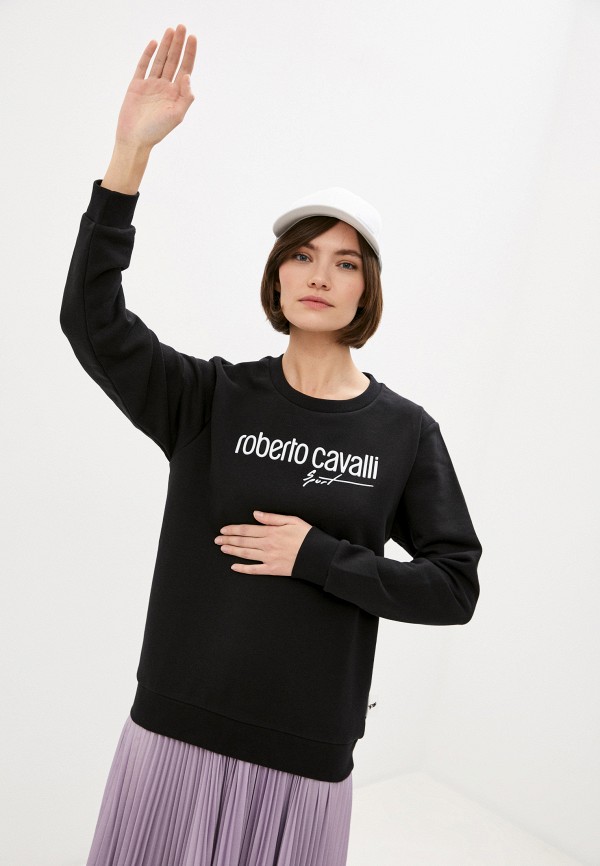 

Свитшот Roberto Cavalli Sport, Черный