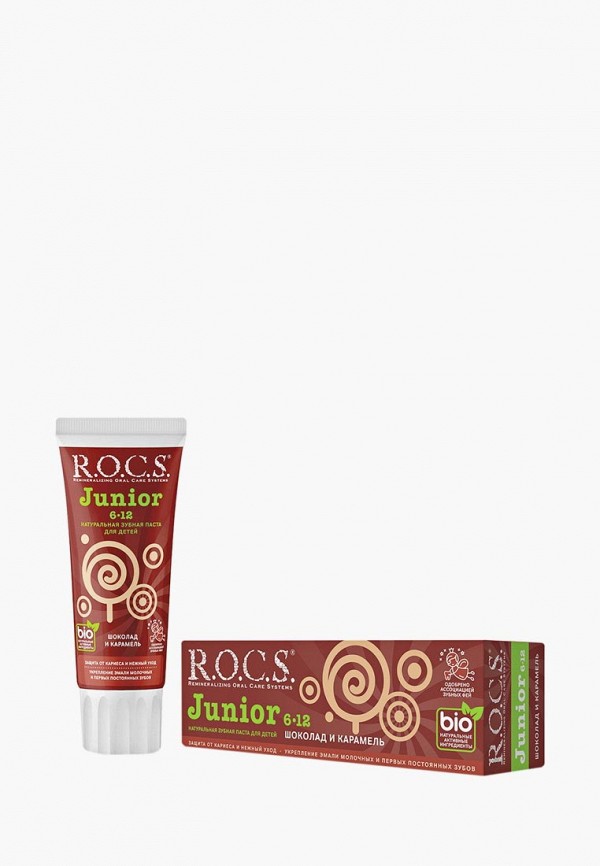 

Зубная паста R.O.C.S, Прозрачный, Шоколад и Карамель 74 г