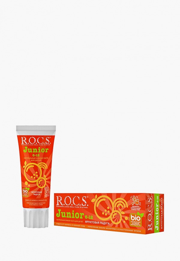 

Зубная паста R.O.C.S, Белый, Фруктовая радуга 74 г