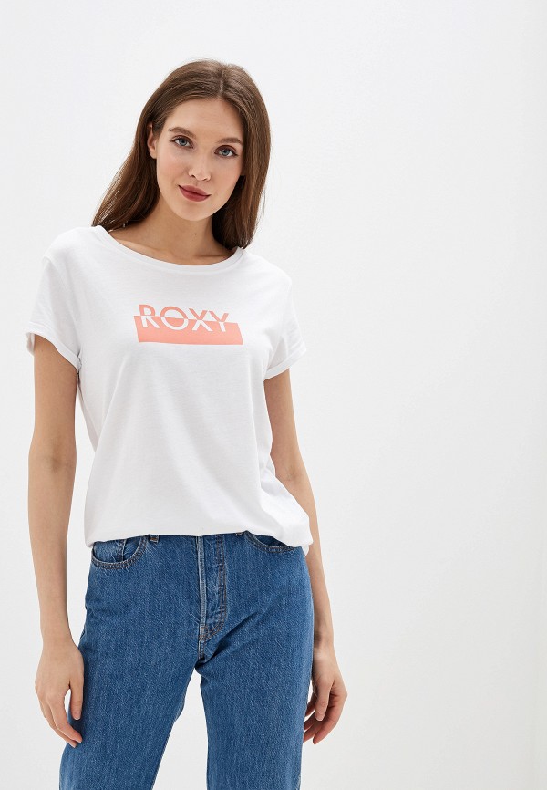 

Футболка Roxy, Белый, TELL ME BABY A