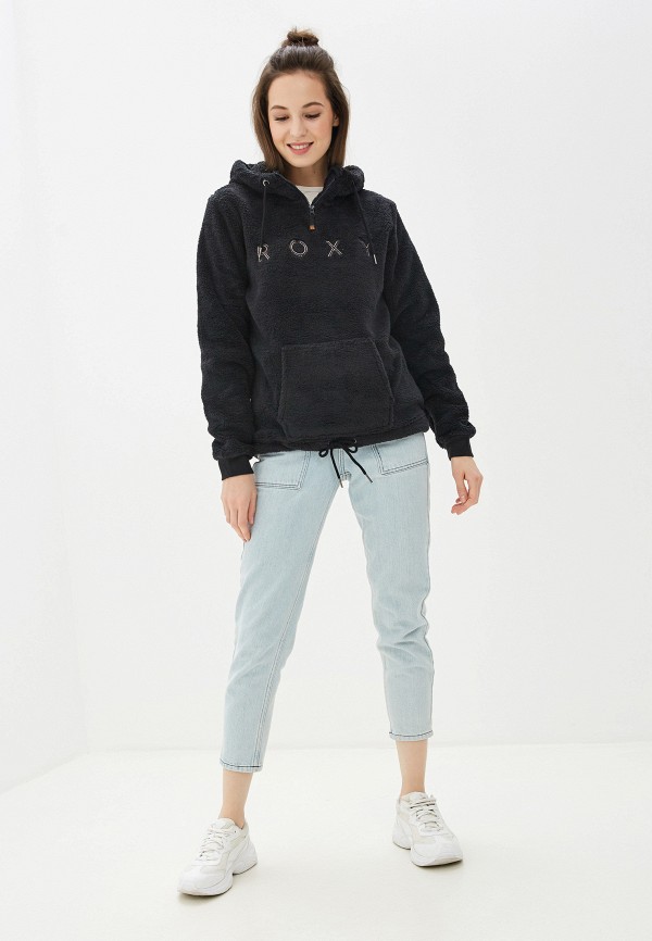 

Худи Roxy, Черный, PLUMA SHERPA