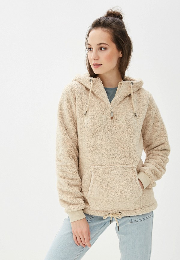 

Худи Roxy, Бежевый, PLUMA SHERPA