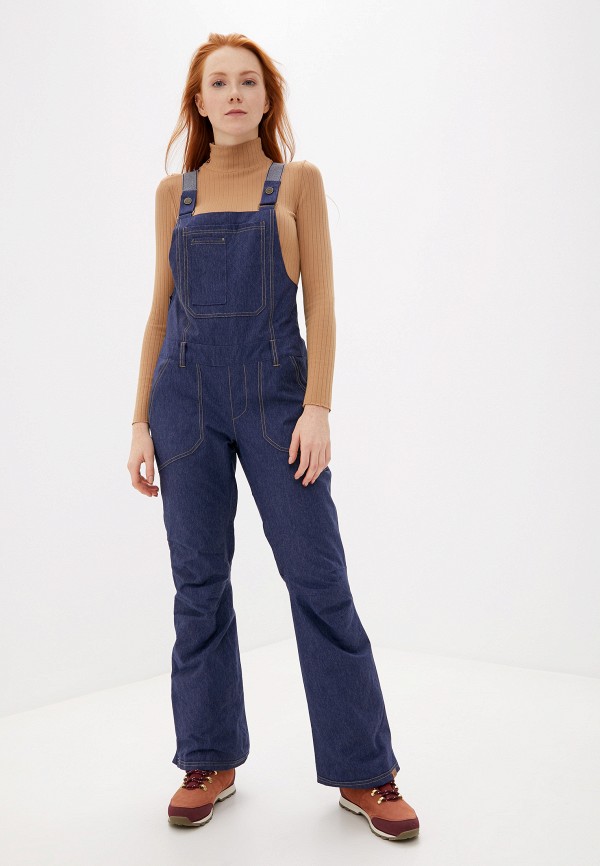 

Брюки горнолыжные Roxy, Синий, RIDEOUT BIB PT