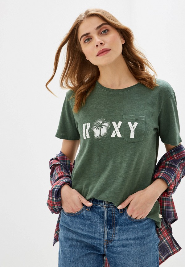 

Футболка Roxy, Зеленый