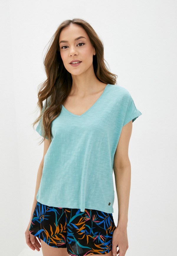 

Футболка Roxy, Бирюзовый, Roxy RO165EWJJGK7