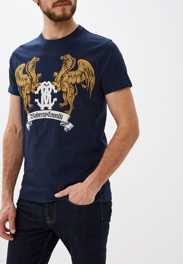 

Футболка Roberto Cavalli, Синий