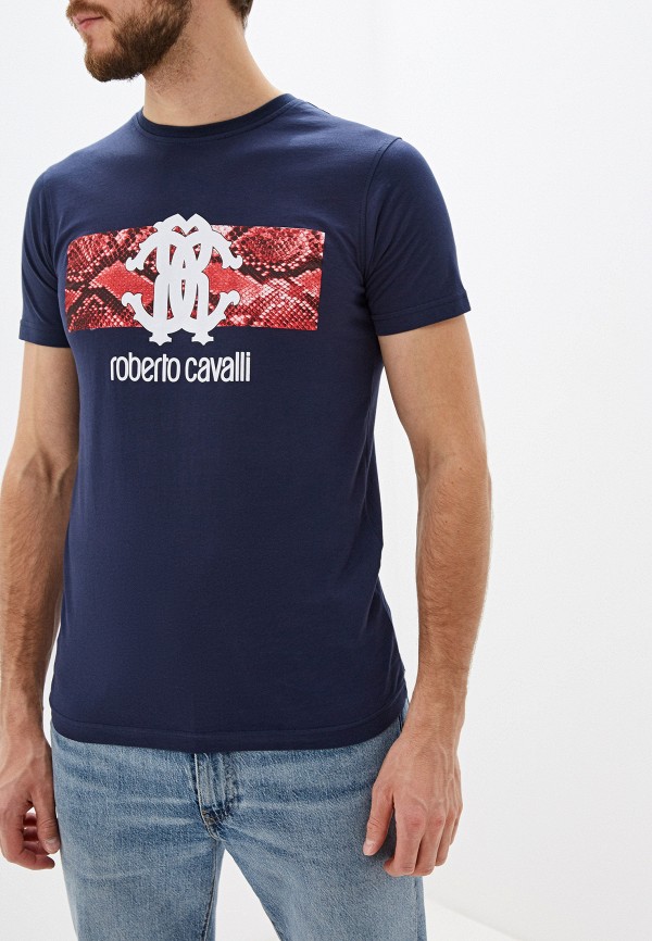 

Футболка Roberto Cavalli, Синий