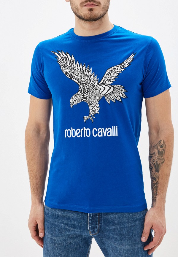 

Футболка Roberto Cavalli, Синий